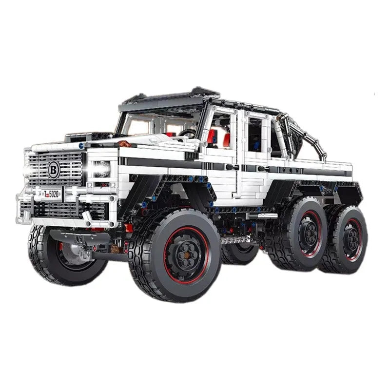 Building Blocks MOC T5020B Tech LAND CRUISER Off-Road Truck Bricks Toy Construction Set Toys - 1