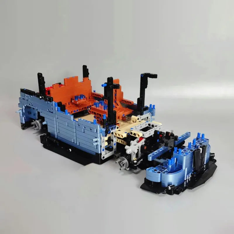 Building Blocks MOC T5022A Tech Motorized RC Camper Bus Van Bricks Toy Construction Set Toys - 12