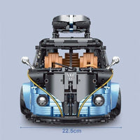 Thumbnail for Building Blocks MOC T5022A Tech Motorized RC Camper Bus Van Bricks Toy Construction Set Toys - 5