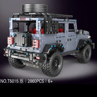 Thumbnail for Building Blocks MOC Tech Off-Road SUV AWD Tank 300 Car Bricks Toys T5015A Construction Set Toys - 2