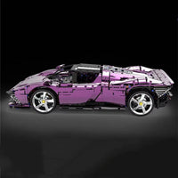 Thumbnail for Building Blocks Tech MOC Ferrari Daytona SP3 Supercar Bricks Toys 006-1 - 4