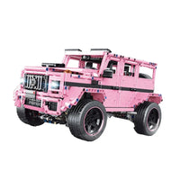 Thumbnail for Building Blocks Tech MOC T5016B King Kong Barbie Off-Road SUV Bricks Toy Construction Set Toys - 1