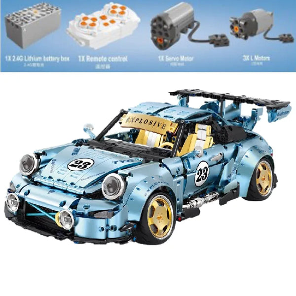 Lego porsche 911 rsr hot sale motorized