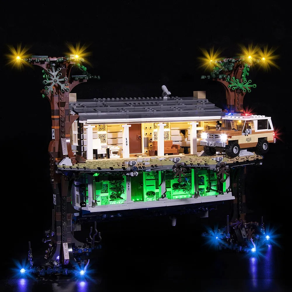 Lights Set DIY LED Light For 75810 Stranger Things The Upside Down Construction Set Toys - 1