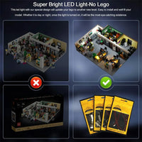 Thumbnail for Lights Set DIY LED Light For Ideas 21336 The Office Building Construction Set Toys - 4