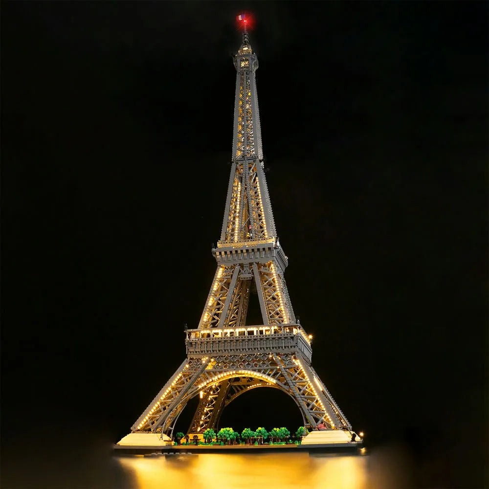 Lights Set DIY LED Light Kit For Creator 10307 The Eiffel Tower Construction Set Toys - 1