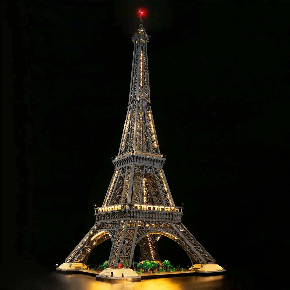 Lights Set DIY LED Light Kit For Creator 10307 The Eiffel Tower Construction Set Toys - 4