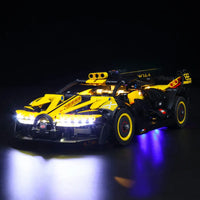 Thumbnail for Lights Set DIY LED Light Set For 42151 Bugatti Bolide Construction Set Toys - 7