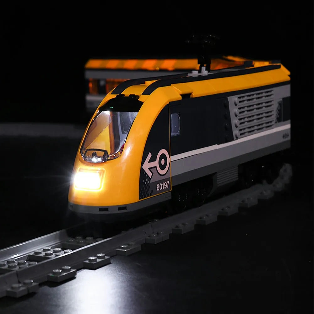 Lights Set DIY LED Light Set For 60197 City Passenger Train Construction Set Toys - 1