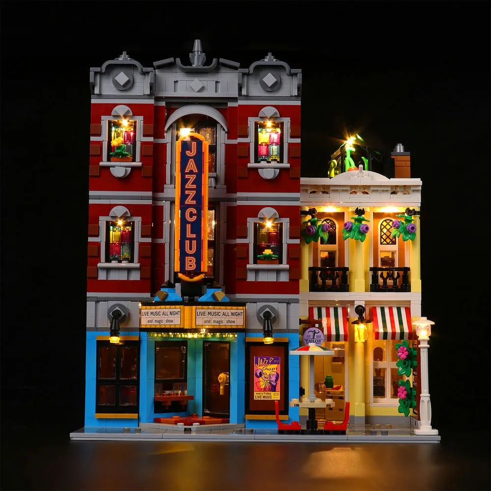 Lights Set DIY LED Lighting Set For Ideas 10312 Jazz Club Construction Set Toys - 1