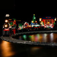 Thumbnail for Lights Set DIY LED Lights For 10254 Winter Holiday Train Construction Set Toys - 1