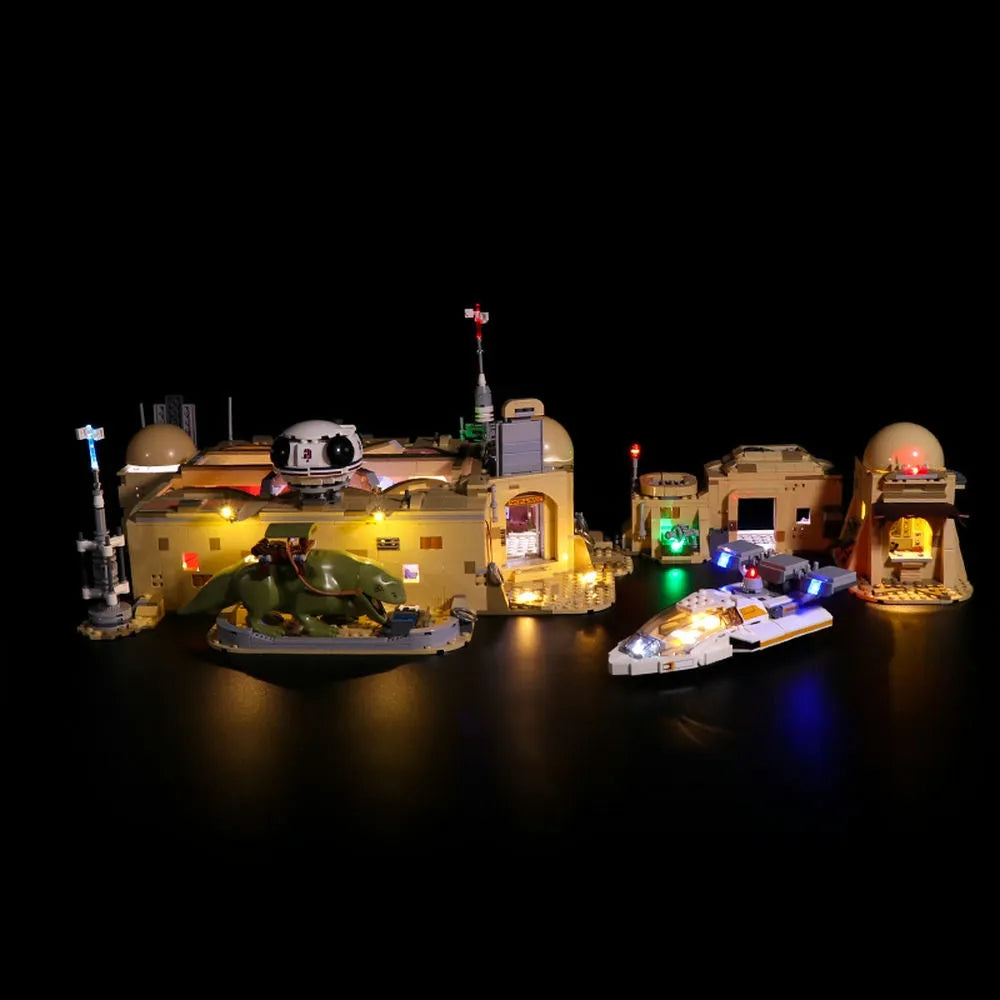 Lights Set DIY LED Lights For 75290 Mos Eisley Cantina Construction Set Toys - 5