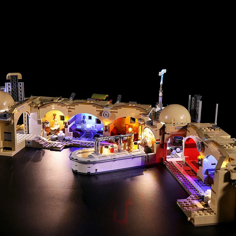 Lights Set DIY LED Lights For 75290 Mos Eisley Cantina Construction Set Toys - 1