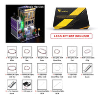 Thumbnail for Lights Set DIY LED Lights Kit For Creator 10278 The Police Station Construction Set Toys - 8