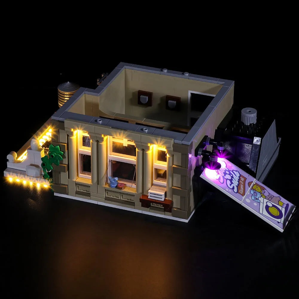 Lights Set DIY LED Lights Kit For Creator 10278 The Police Station Construction Set Toys - 6