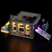 Thumbnail for Lights Set DIY LED Lights Kit For Creator 10278 The Police Station Construction Set Toys - 6