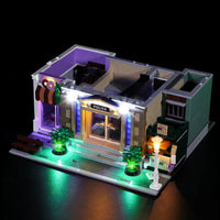 Thumbnail for Lights Set DIY LED Lights Kit For Creator 10278 The Police Station Construction Set Toys - 4