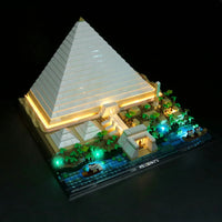 Thumbnail for Lights Set DIY LED Lights Kit For Ideas 21058 The Great Pyramid Construction Set Toys - 4