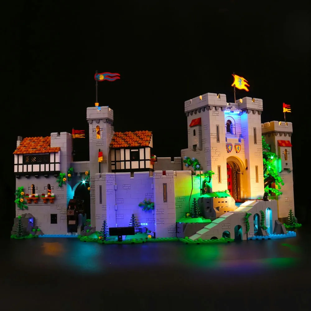 Lights Set DIY LED Lights Set For 10305 Lion Knight Castle Construction Set Toys - 4