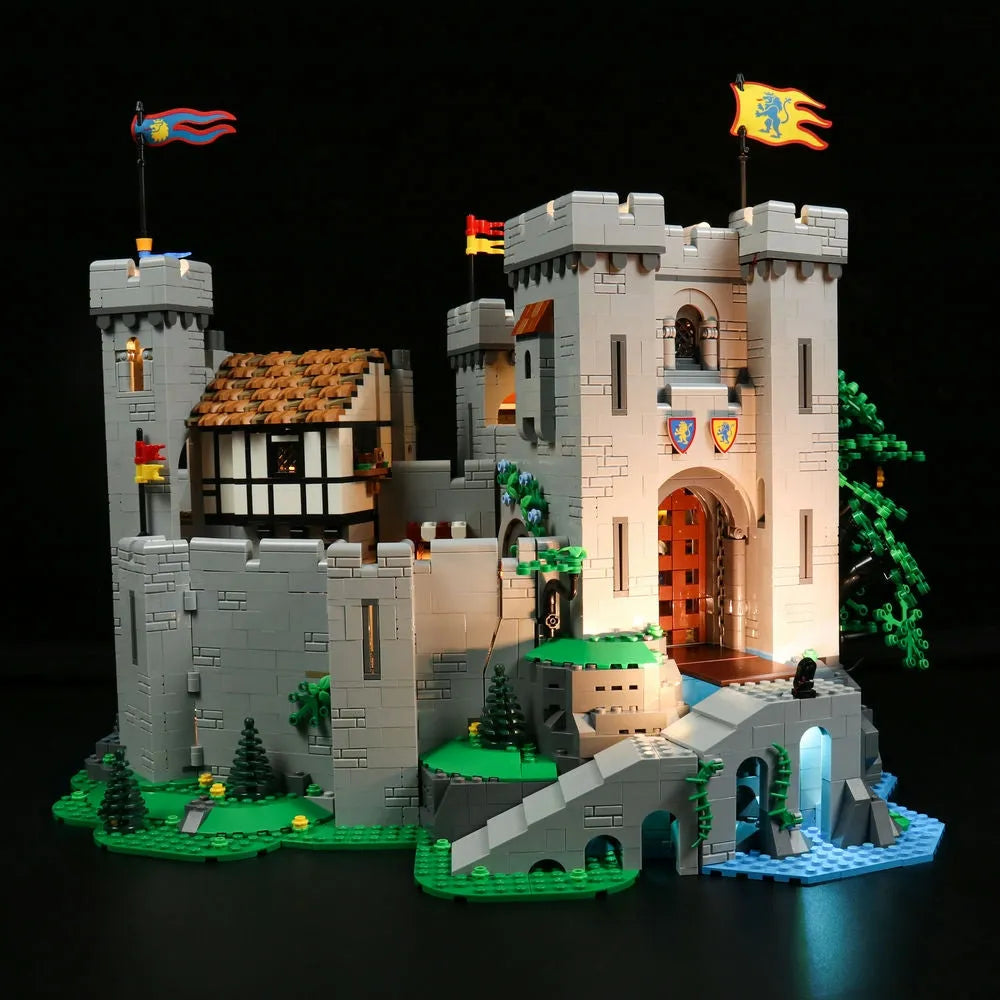 DIY LED Lights Set For 10305 Lion Knight Castle