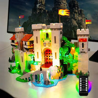 Thumbnail for Lights Set DIY LED Lights Set For 10305 Lion Knight Castle Construction Set Toys - 7