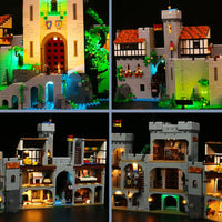 Thumbnail for Lights Set DIY LED Lights Set For 10305 Lion Knight Castle Construction Set Toys - 6