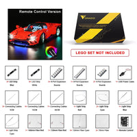 Thumbnail for Lights Set DIY LED Lights Set For 42143 Ferrari Daytona SP3 Construction Set Toys - 13