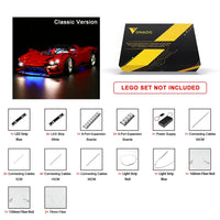 Thumbnail for Lights Set DIY LED Lights Set For 42143 Ferrari Daytona SP3 Construction Set Toys - 11