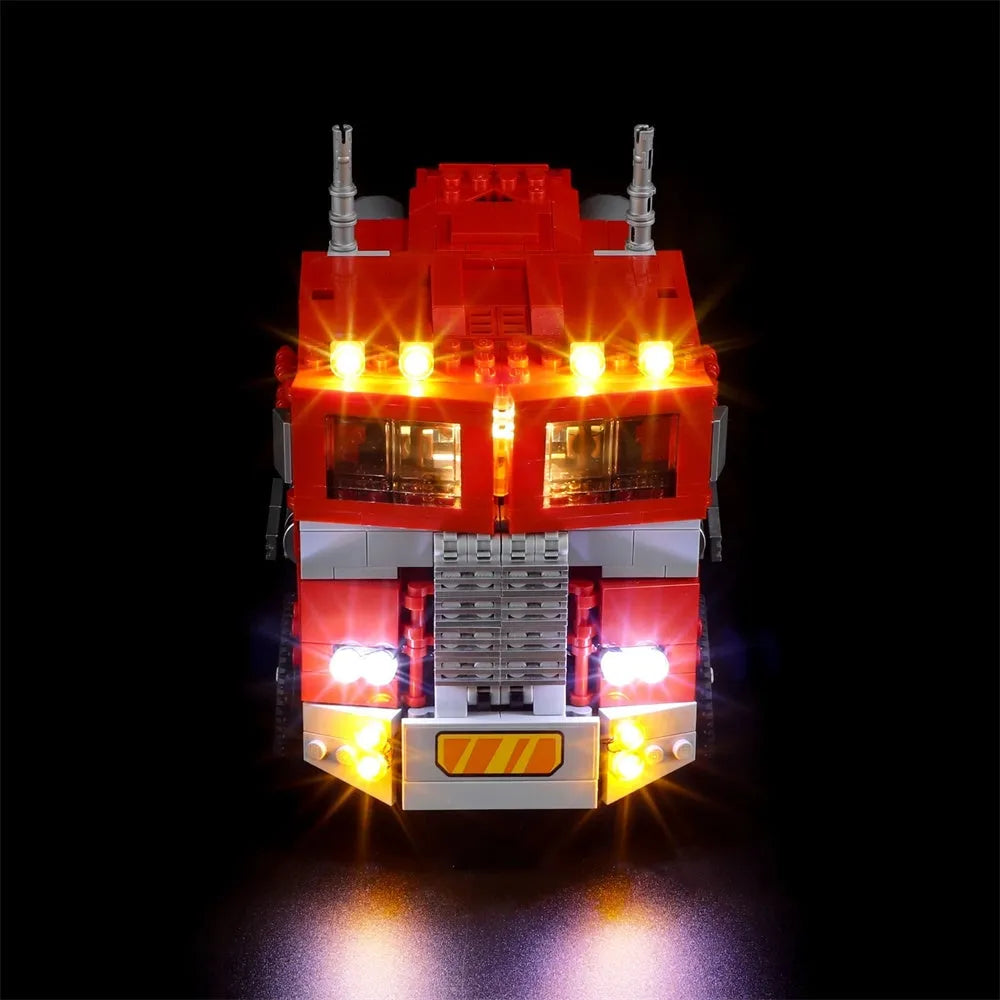 Lights Set DIY Lights Set For Ideas 10302 Optimus Prime Autobot Construction Set Toys - 12