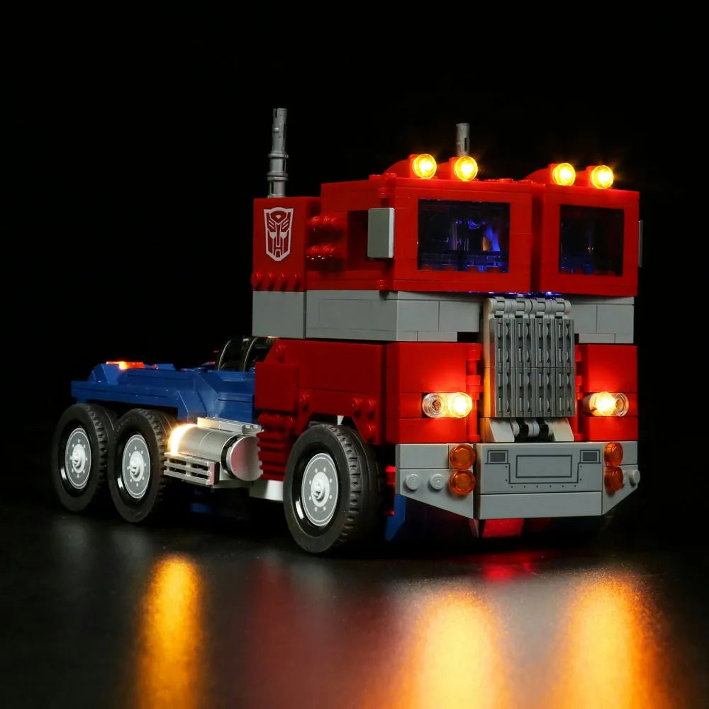 Lights Set DIY Lights Set For Ideas 10302 Optimus Prime Autobot Construction Set Toys - 1