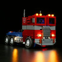 Thumbnail for Lights Set DIY Lights Set For Ideas 10302 Optimus Prime Autobot Construction Set Toys - 1