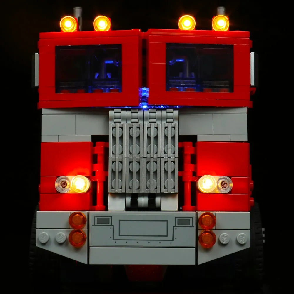 Lights Set DIY Lights Set For Ideas 10302 Optimus Prime Autobot Construction Set Toys - 6