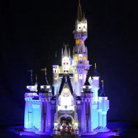 Thumbnail for Lights Set Led Light For 71040 Cinderella Princess Castle Construction Set Toys - 1