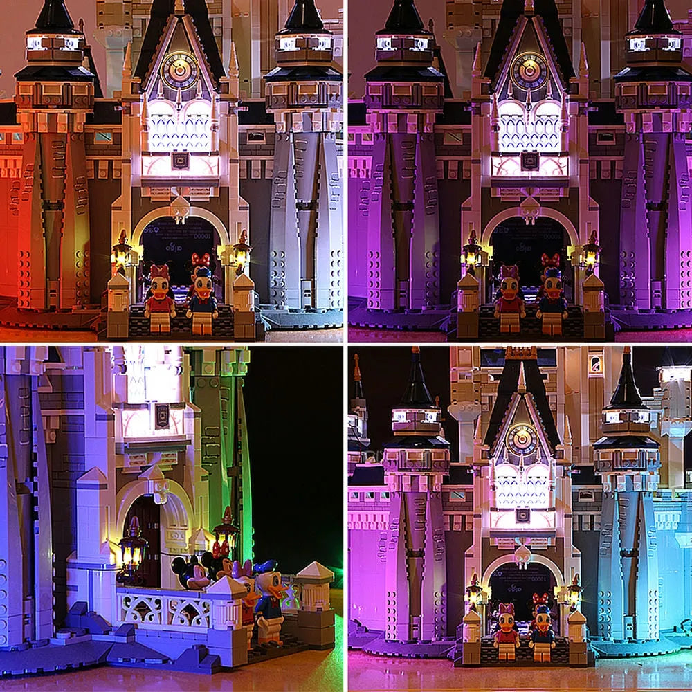 Lights Set Led Light For 71040 Cinderella Princess Castle Construction Set Toys - 5