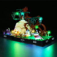 Thumbnail for Lights Set LED Light Kit For Star Wars 75330 Training Diorama - 3