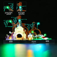 Thumbnail for Lights Set LED Light Kit For Star Wars 75330 Training Diorama - 13