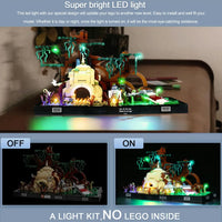 Thumbnail for Lights Set LED Light Kit For Star Wars 75330 Training Diorama - 2