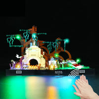 Thumbnail for Lights Set LED Light Kit For Star Wars 75330 Training Diorama - 1