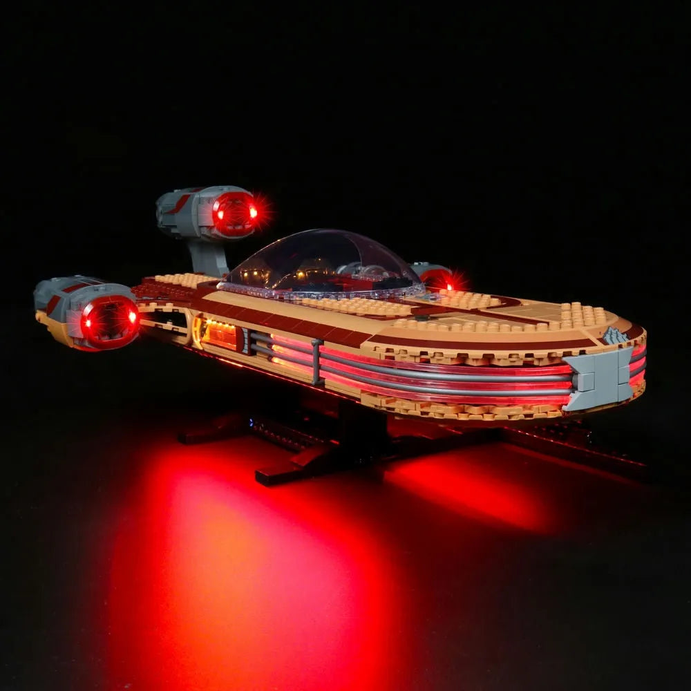 Lights Set LED Light Kit For Star Wars 75341 Landspeeder - 1