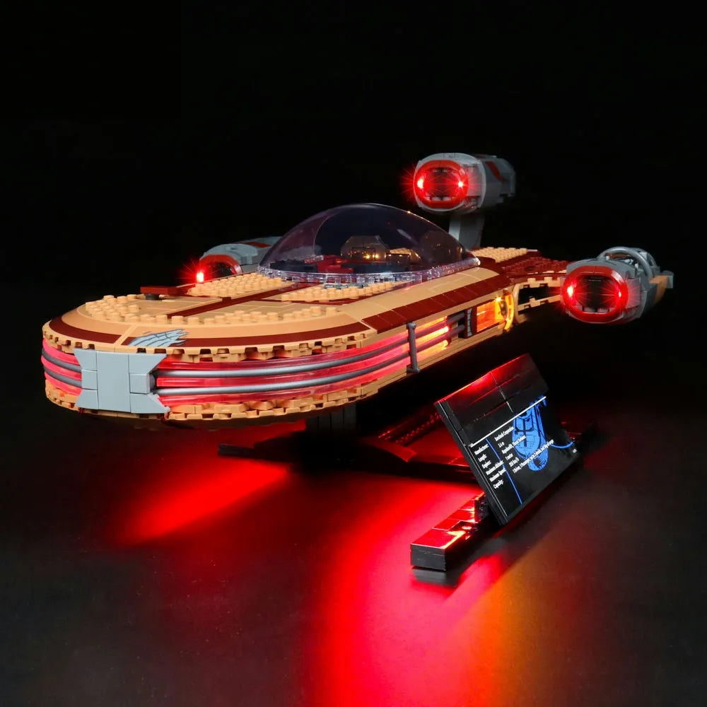 Lights Set LED Light Kit For Star Wars 75341 Landspeeder - 2