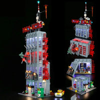 Thumbnail for Lights Set LED Light Kit For Super Hero 76178 The Daily Bugle Construction Set Toys - 1