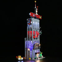 Thumbnail for Lights Set LED Light Kit For Super Hero 76178 The Daily Bugle Construction Set Toys - 5