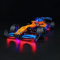 Thumbnail for Lights Set LED Light Set For 42141 McLaren Formula Race Car Construction Set Toys - 4