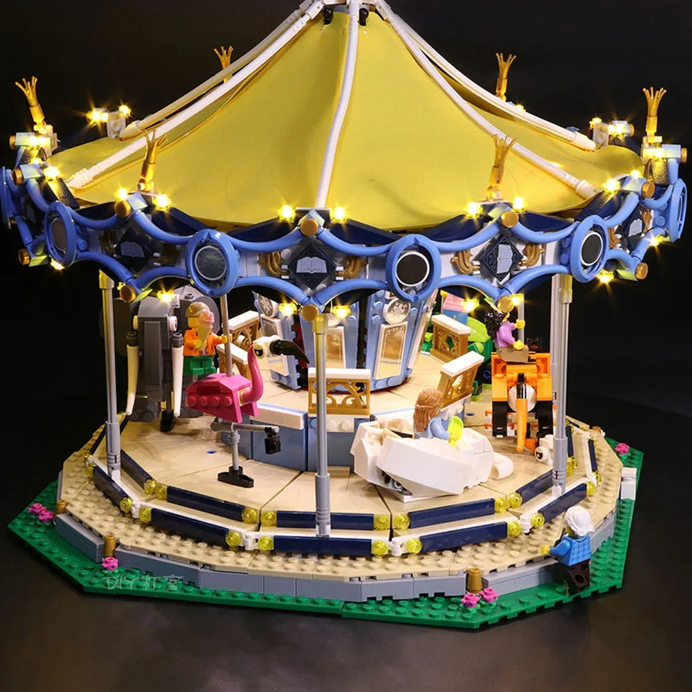 Lego store carousel lights