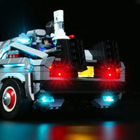 Thumbnail for Lights Set LED Light Set For Creator 10300 Back to the Future Time Machine Car Construction Set Toys - 8