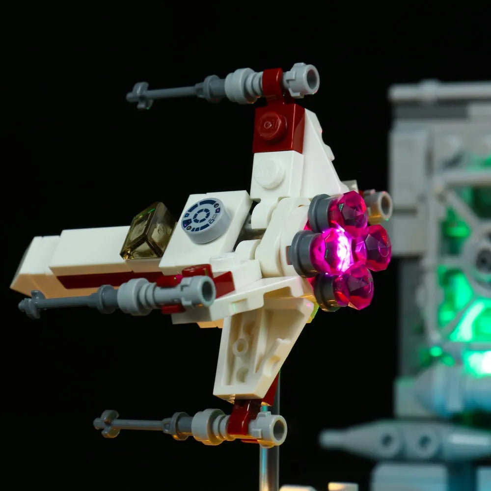 Lights Set LED Light For Star Wars 75329 Trench Run Diorama - 5