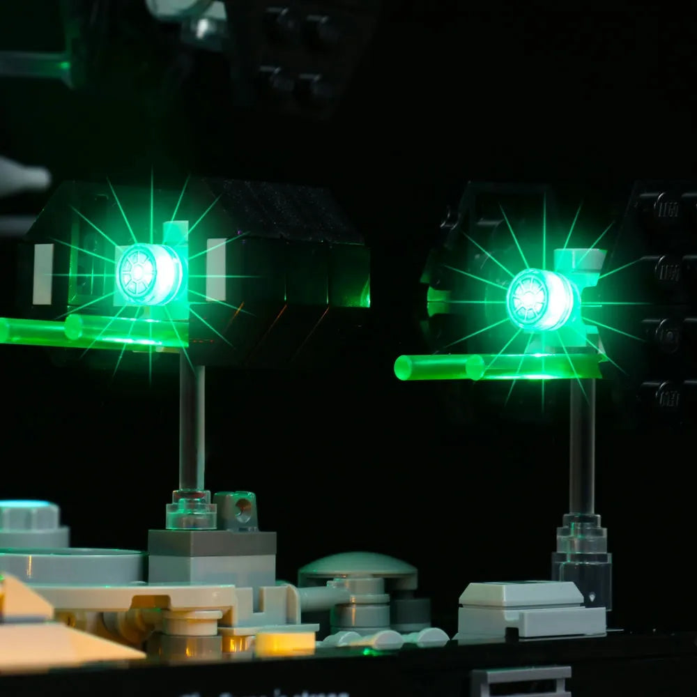 Lights Set LED Light For Star Wars 75329 Trench Run Diorama - 6