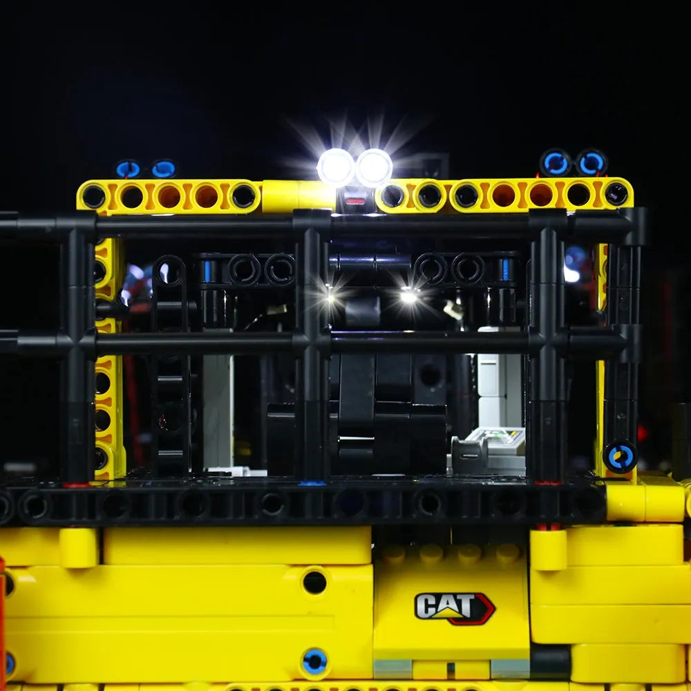 Lights Set LED Light Set For Technic 42131 Cat D11 Bulldozer Construction Set Toys - 5