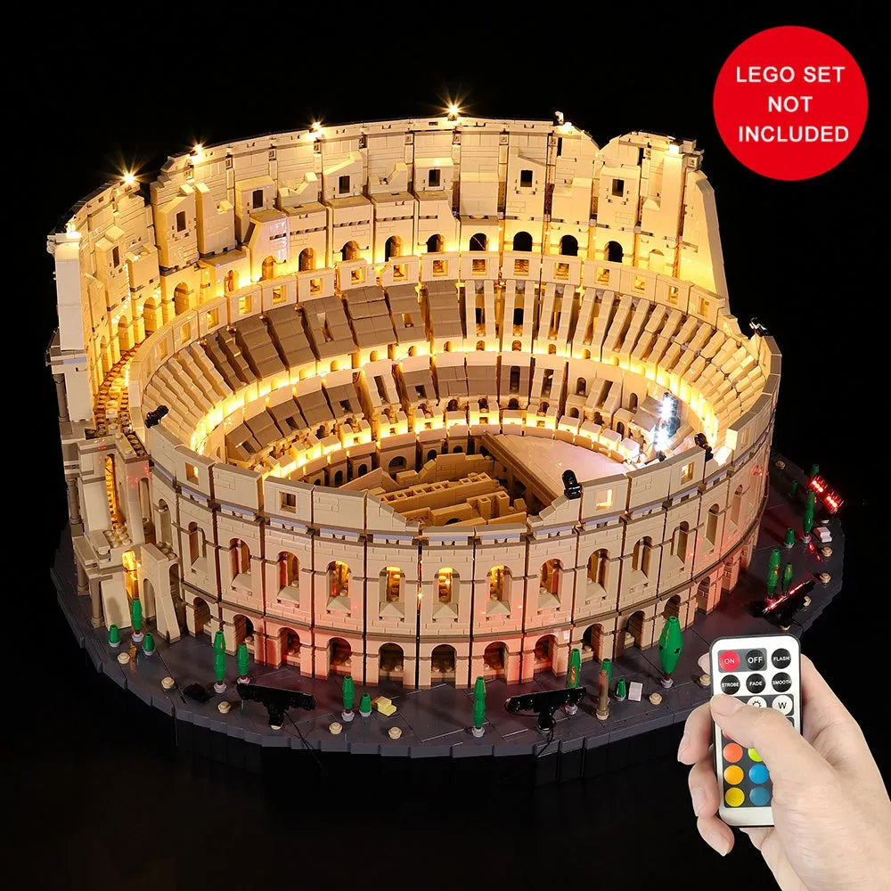 Lights Set LED Lighting DIY Set For 10276 Colosseum Model Construction Set Toys - 8