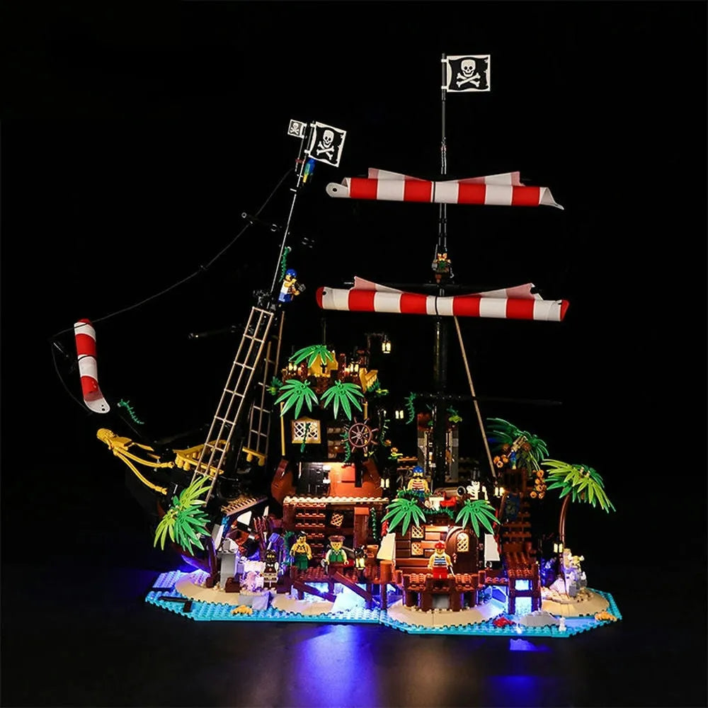 Lights Set LED Lighting Set For 21322 Pirates Of Barracuda Bay Construction Set Toys - 1